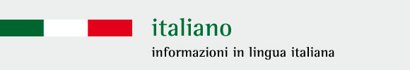 informazioni in lingua italiana