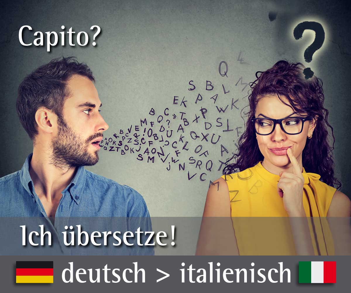 ÜberÜbersetzungen deutsch italienisch